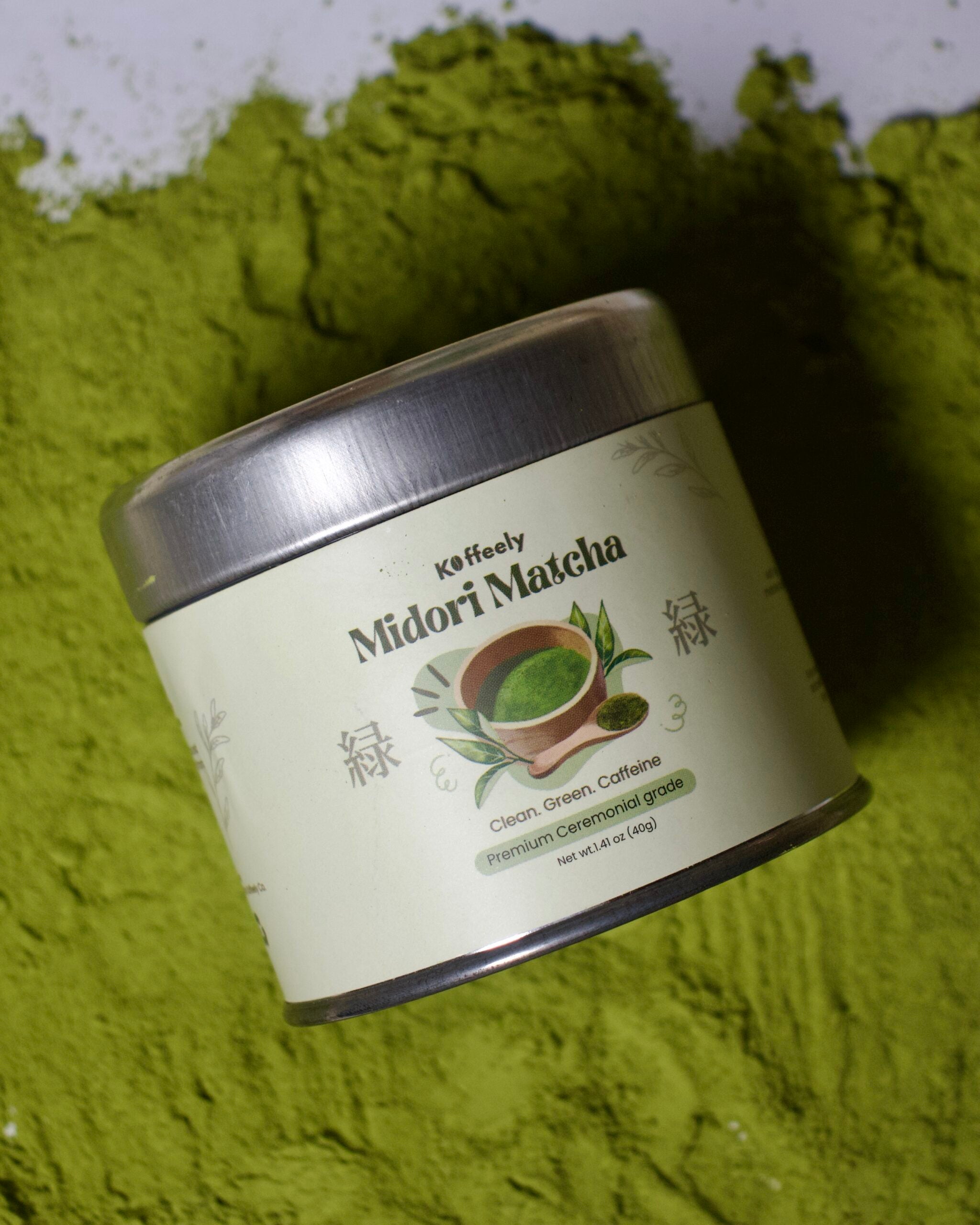 Midori Matcha - Ceremonial Japanese Matcha (40g) – Koffeely